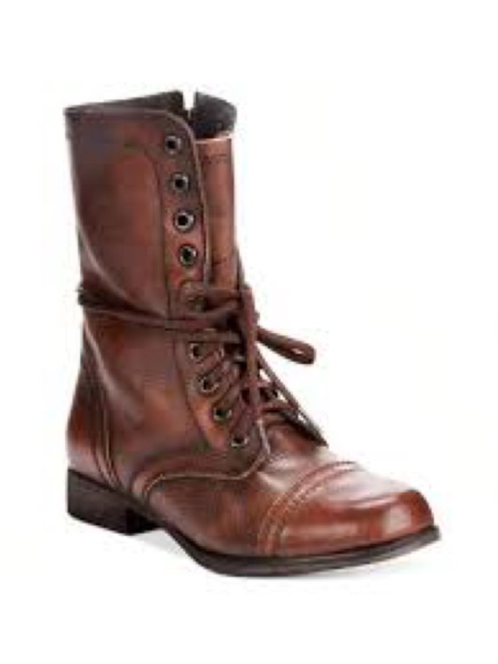 Steve Madden Troops Leather Boots!